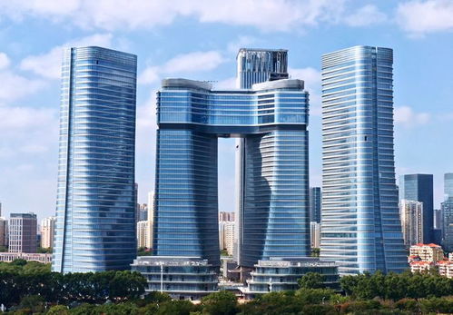 廈門新地標(biāo)竣工 建筑呈一個 門 字